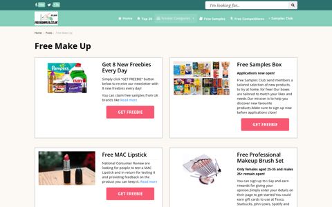 Free Make Up | FreeSamples.co.uk