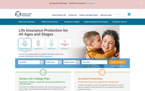 Gerber Life Insurance: Family Life Insurance Policies