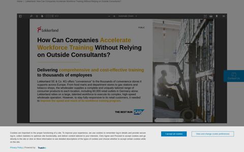 Lekkerland: How Can Companies Accelerate Workforce ... - SAP