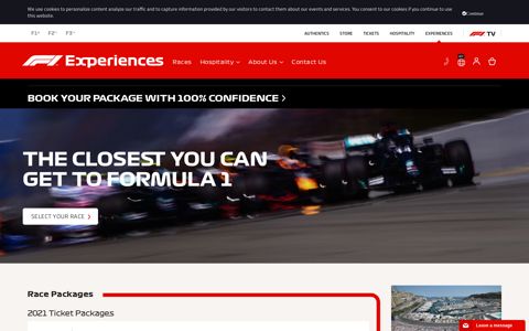 F1 Experiences: Formula 1 Official Ticket & Travel Packages