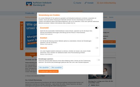 Online-Banking - Raiffeisen-Volksbank Ebersberg eG