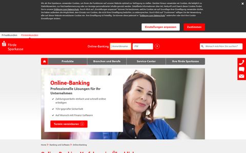 Online-Banking | Förde Sparkasse