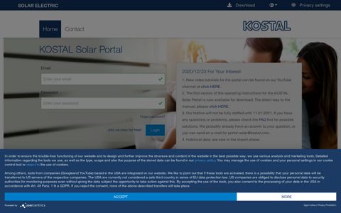KOSTAL Solar Portal