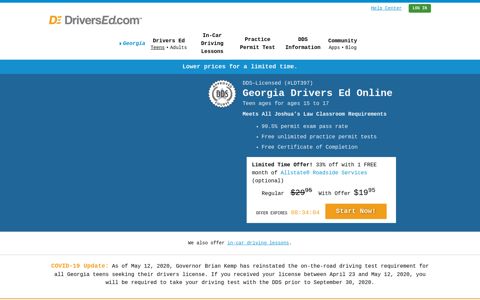 Online Drivers Ed Georgia | DriversEd.com