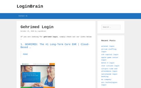 gehrimed login - LoginBrain