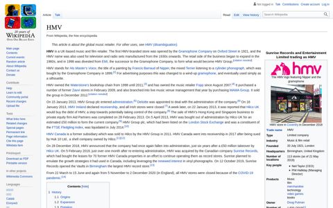 HMV - Wikipedia