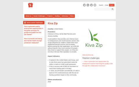 Kiva Zip | UpSocial