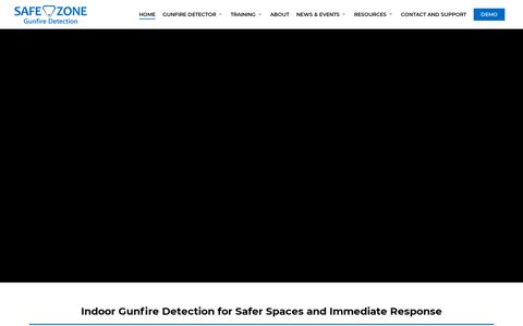 Safe Zone – Gunfire Detection