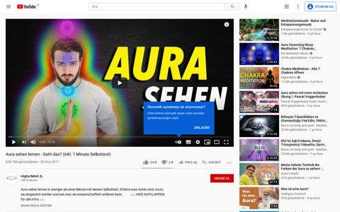 Aura sehen lernen - Geht das? (inkl. 1 Minute ... - YouTube