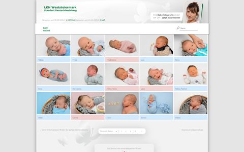 LKH Deutschlandsberg - ein Service von Baby ... - Babygalerie
