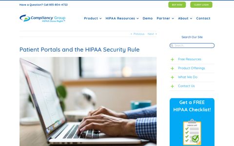 Patient Portals and the HIPAA Security Rule - Compliancy Group