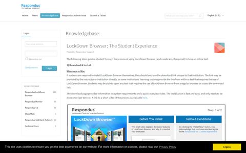 LockDown Browser: The Student Experience - Powered by ...