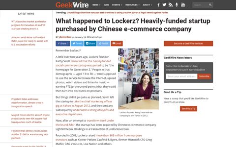 What happened to Lockerz? Heavily-funded startup ...