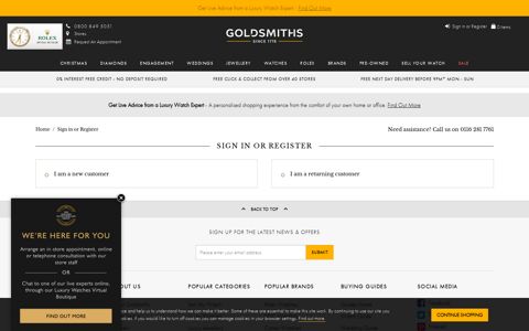 Sign in or Register - | Goldsmiths