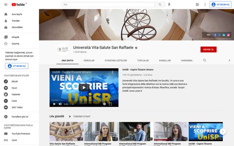 Università Vita-Salute San Raffaele - YouTube