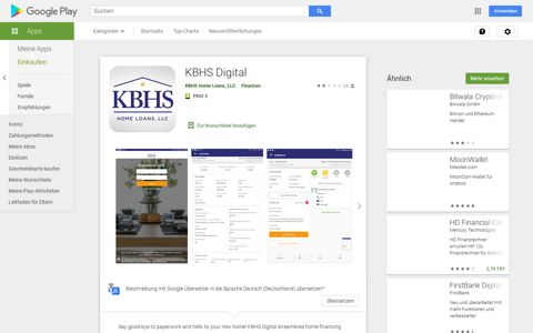 KBHS Digital – Apps bei Google Play
