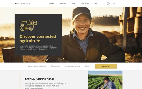 Farmer portal - Login and information | AgConnexion