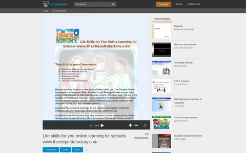 Life skills for you online learning for schools www ... - SlideShare