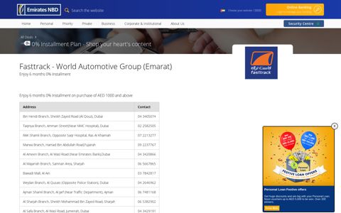 Fasttrack - World Automotive Group (Emarat) | Deals ...