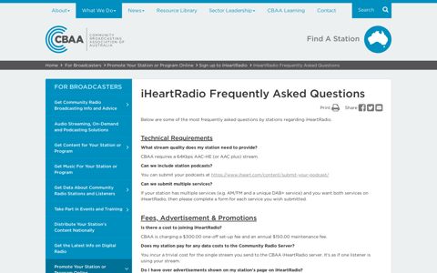 iHeartRadio Frequently Asked Questions | Community ...
