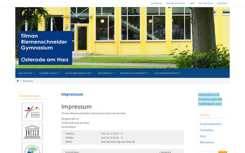 Impressum – Tilman-Riemenschneider-Gymnasium Osterode ...
