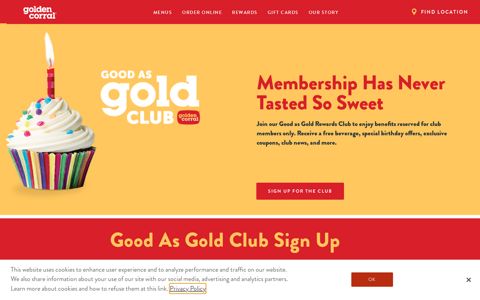 Good As Gold Club | Golden Corral Buffet Restaurants