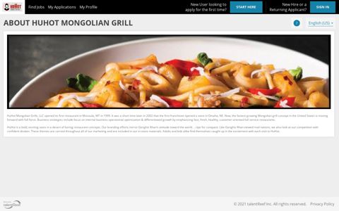 About HuHot Mongolian Grill - talentReef Applicant Portal