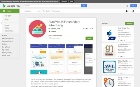 Auto Watch FutureAdpro advertising – Apps on Google Play