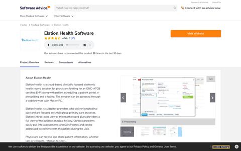 Elation Health Software - 2020 Reviews, Pricing & Demo