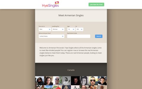 Meet Armenian Singles on HyeSingles.com