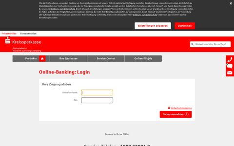 Online-Banking: Login - Kreissparkasse München Starnberg ...