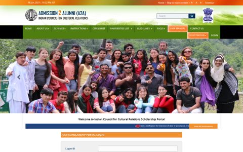 ICCR Scholarships - Indian Council for Cultural Relations