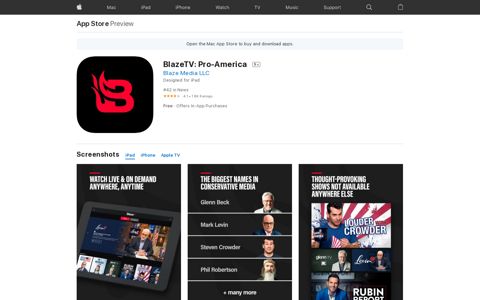 ‎BlazeTV: Pro-America on the App Store