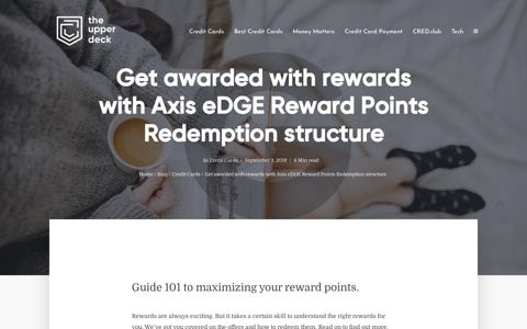 AXIS eDGE Rewards Structure & Redemption - Detailed Guide