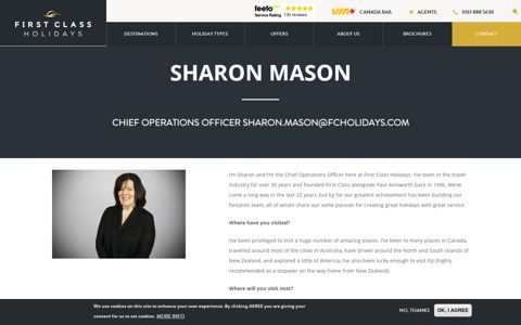 Sharon Mason | First Class Holidays