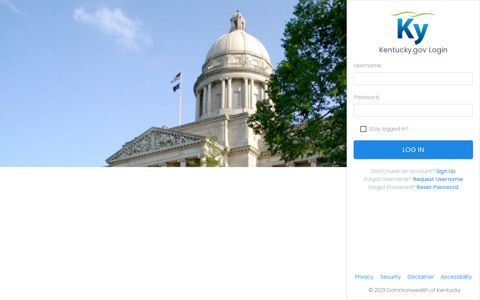 Kentucky.gov Login - Kentucky.gov Account