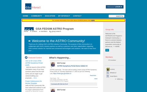 GSA FEDSIM ASTRO Program | Interact