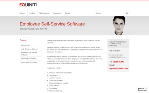 Self-Service e-HR Software | Equiniti Payroll