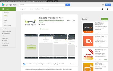 finvesto mobile viewer - Apps on Google Play