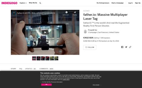 father.io: Massive Multiplayer Laser Tag | Indiegogo