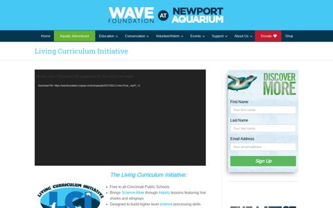 Living Curriculum Initiative - Wave Foundation