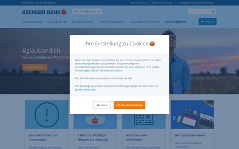 Das modernste Banking Österreichs | KREMSER BANK und ...