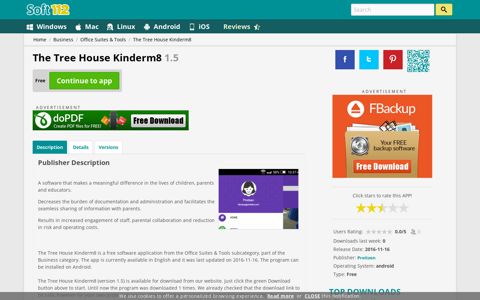 The Tree House Kinderm8 1.5 Free Download