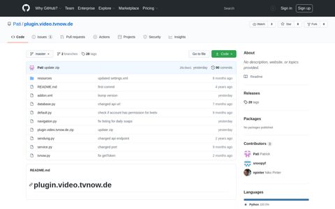 Pati/plugin.video.tvnow.de - GitHub
