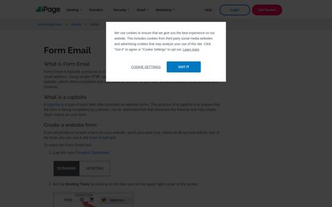 Form Email | iPage