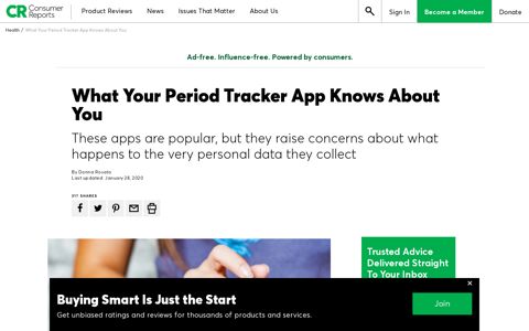 What Your Period Tracker App Knows About You - Consumer ...