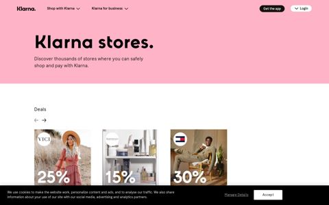 ᐅ Klarna stores → Shop at your favorite merchants | Klarna US