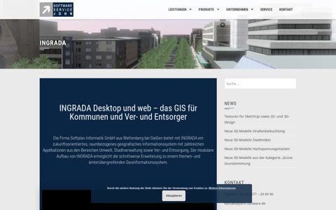 INGRADA - Kommunale Web GIS- Software