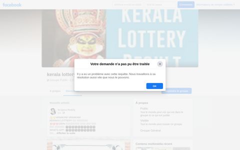 kerala lottery winning all grops | Facebook