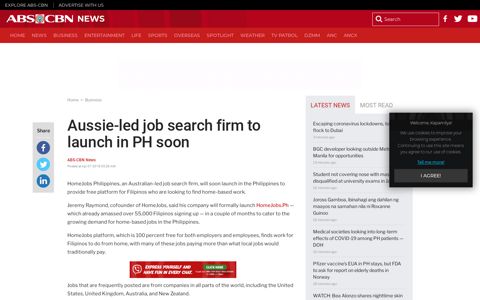 Aussie-led job search firm to launch in PH soon | ABS-CBN ...